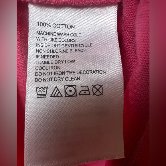 Tommy Bahama Men's Bali Beach Crew Short Sleeve Festival pink T-Shirt Medium - Picture 7 of 7